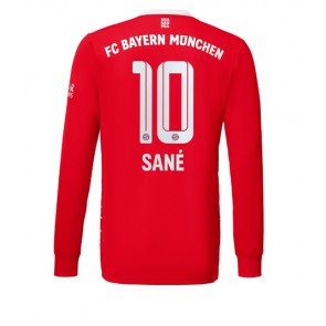 Bayern Munich Leroy Sane #10 Hemmatröja 2022-23 Långa ärmar